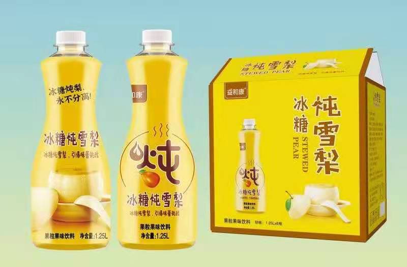 孟州欢乐多饮品益和康冰糖炖雪梨1.25L，厂家直发，质优价廉，口感纯正