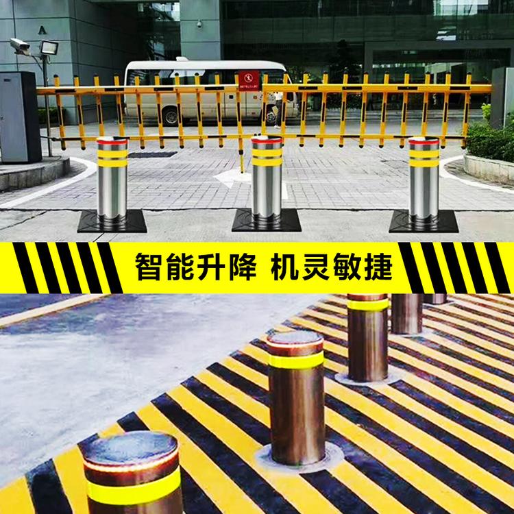 小区防撞液压不锈钢升降柱 电压升降柱