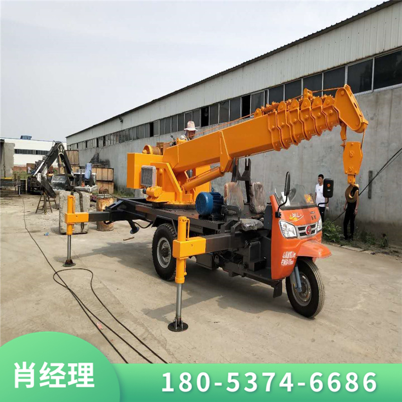 农用三轮小吊车 5吨三轮吊车起重机 时风五征底盘三轮吊车  生产厂家
