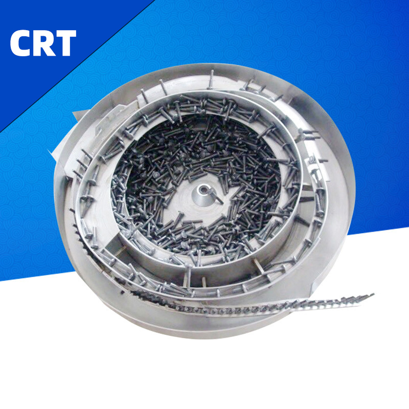 CRT 振动盘直线送料器 振动盘自动送料机 螺丝小型震动盘 五金振动盘
