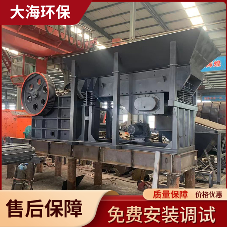 工作产量高_制砂机_河卵石成套破碎机组定制_大海