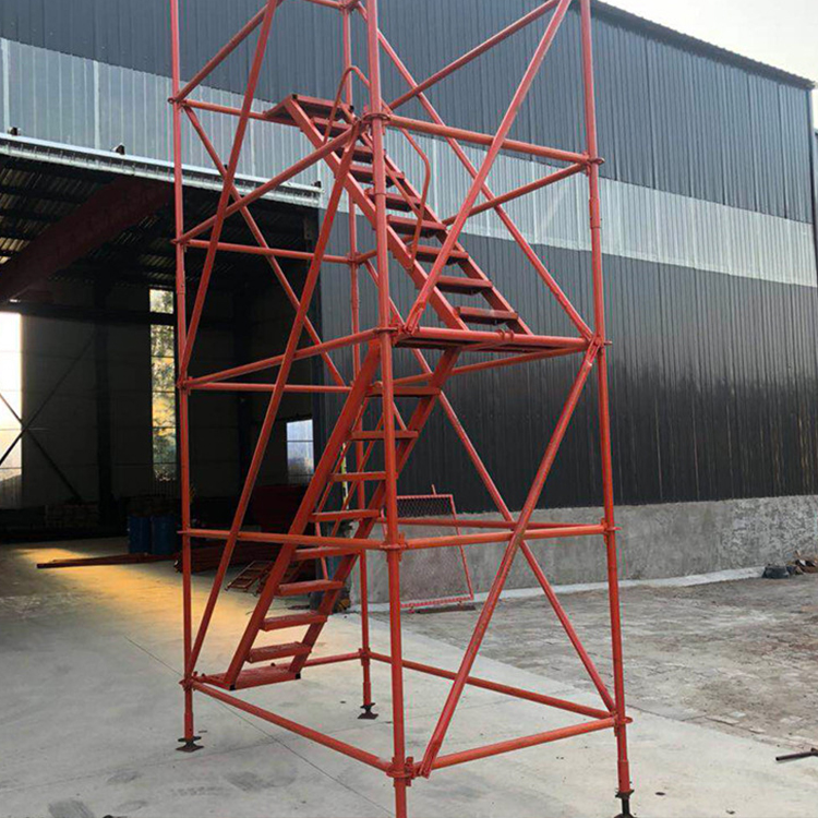 厂家销售 建筑安全爬梯 施工安全爬梯 香蕉式安全爬梯 按需定制