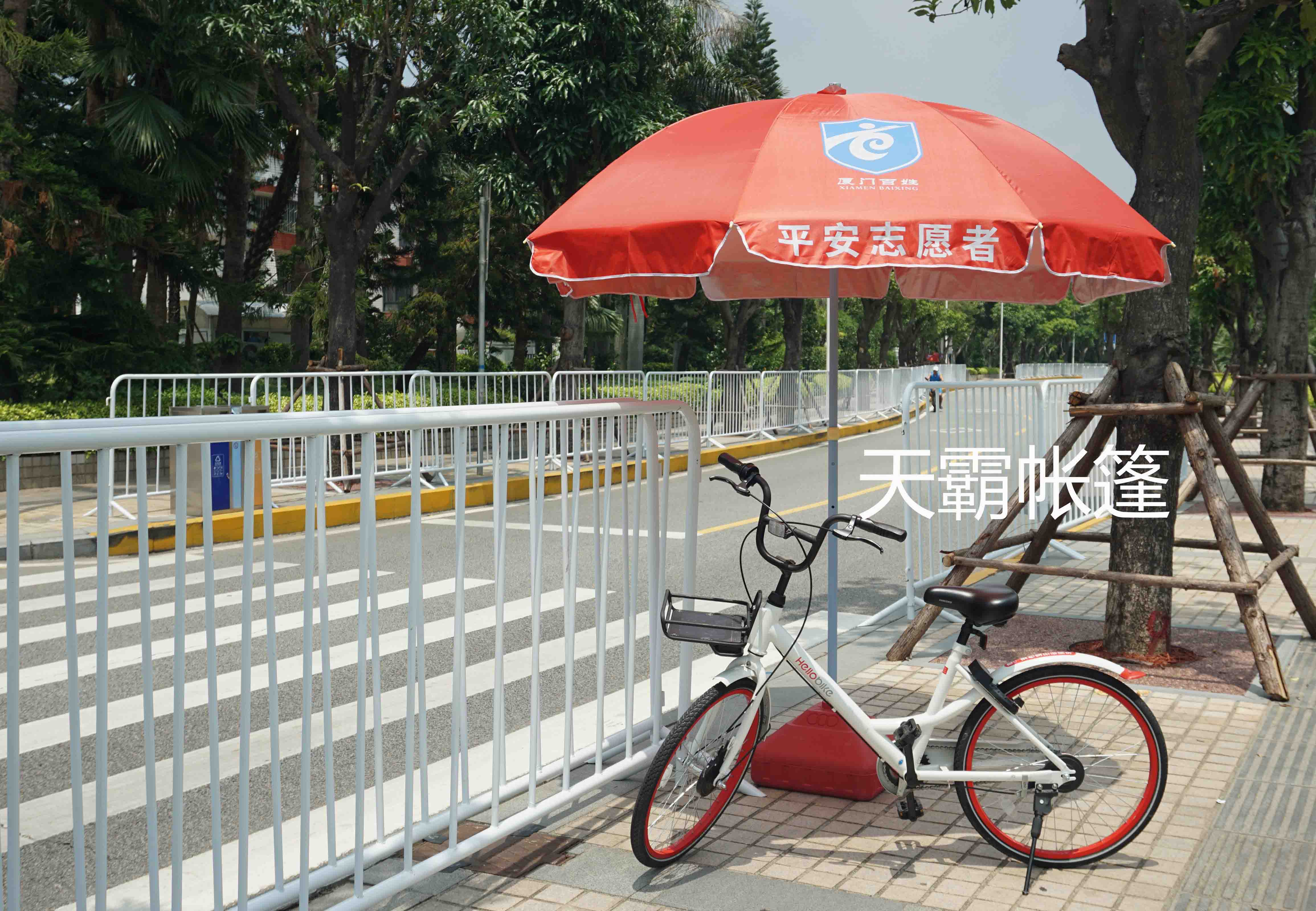 天霸广告太阳伞48寸规格可定制可印刷广告内容