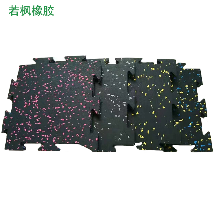 加厚橡胶地垫 健身广场橡胶地垫 室外橡胶地坪批发 若枫橡胶地垫