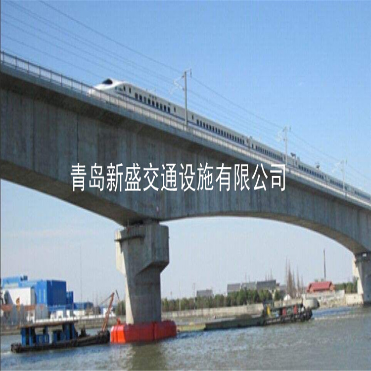 新盛消能桥梁防撞圈 固定式桥柱防撞块护栏