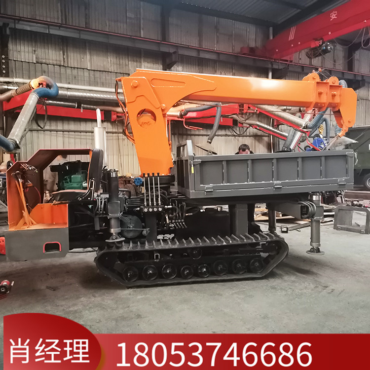 全路况适应履带随车吊 爬坡性能好 小型履带随车吊 爬山虎随车吊 