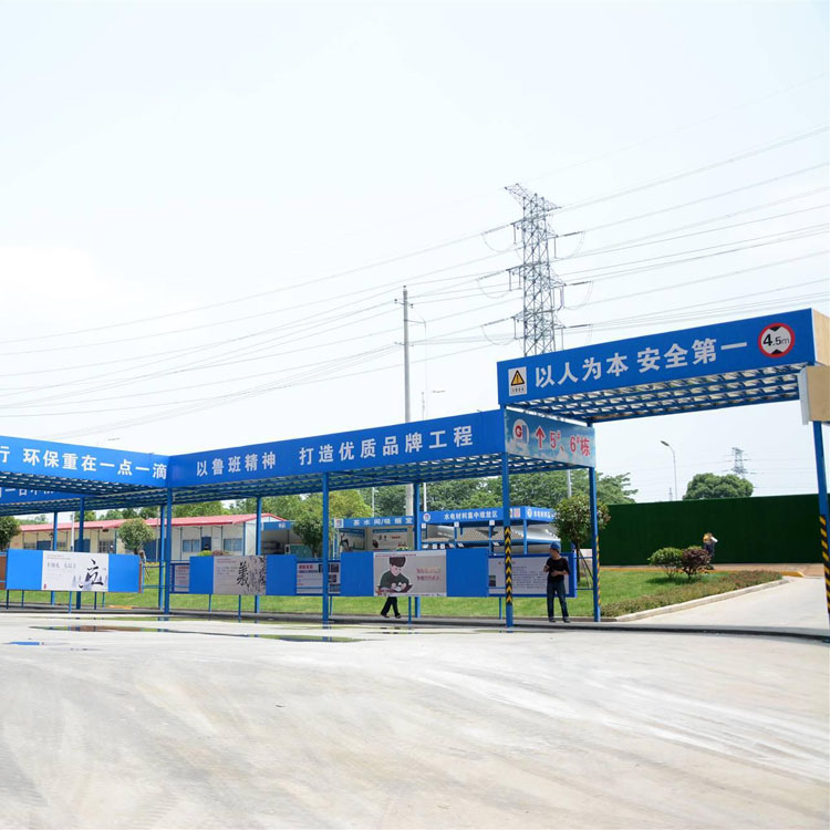 福建   工地施工用安全通道   木工加工棚   组装式钢筋加工防护棚  永邦现货供应