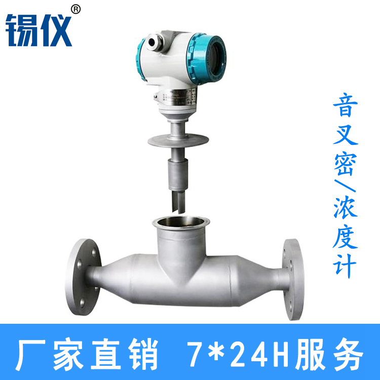 四氟防腐型插入式音叉密度计