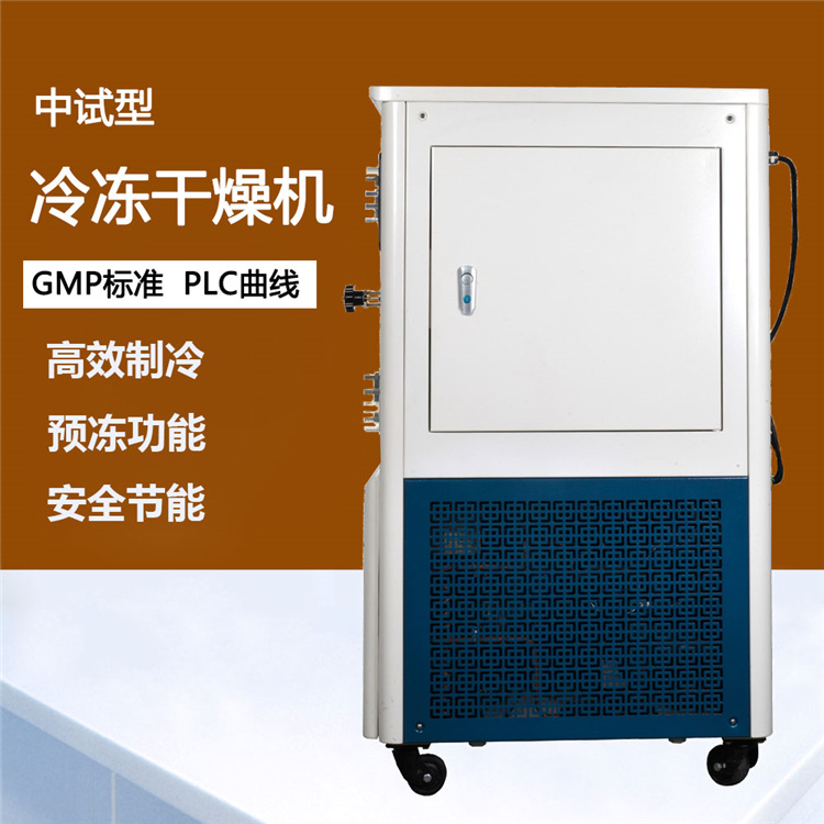安阳压盖型中试型冻干机 中试型冻干机价格 高效制冷