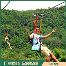 高空滑索项目 高空飞索设备厂家 一年质保 终身售后