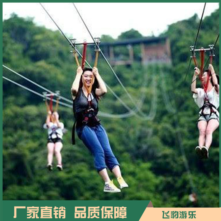 高空滑索项目 高空滑索施工公司 一年质保 终身售后