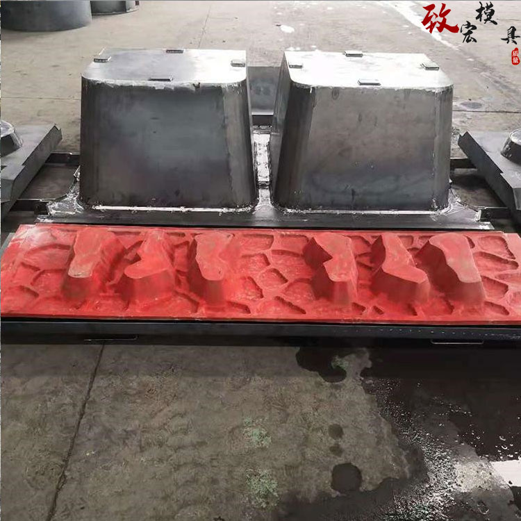 厂家直供致宏箱式护坡模具 河道箱式护坡模具 阶梯式生态护坡模具批发