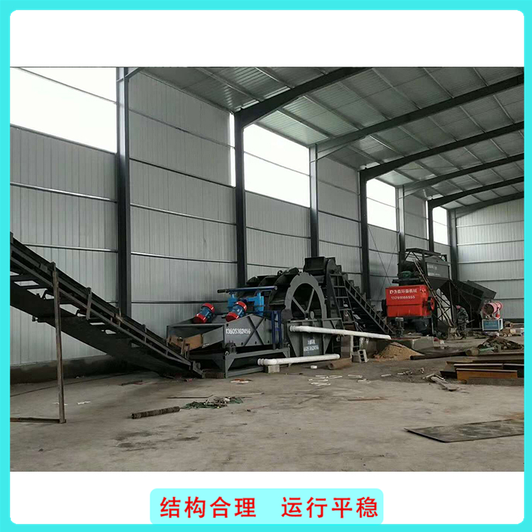破碎洗沙设备 细砂和石粉流失较少 海南破碎水洗设备订做