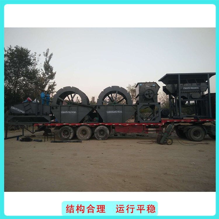 移动破碎水洗设备 维修便利 海南破碎水洗设备厂家