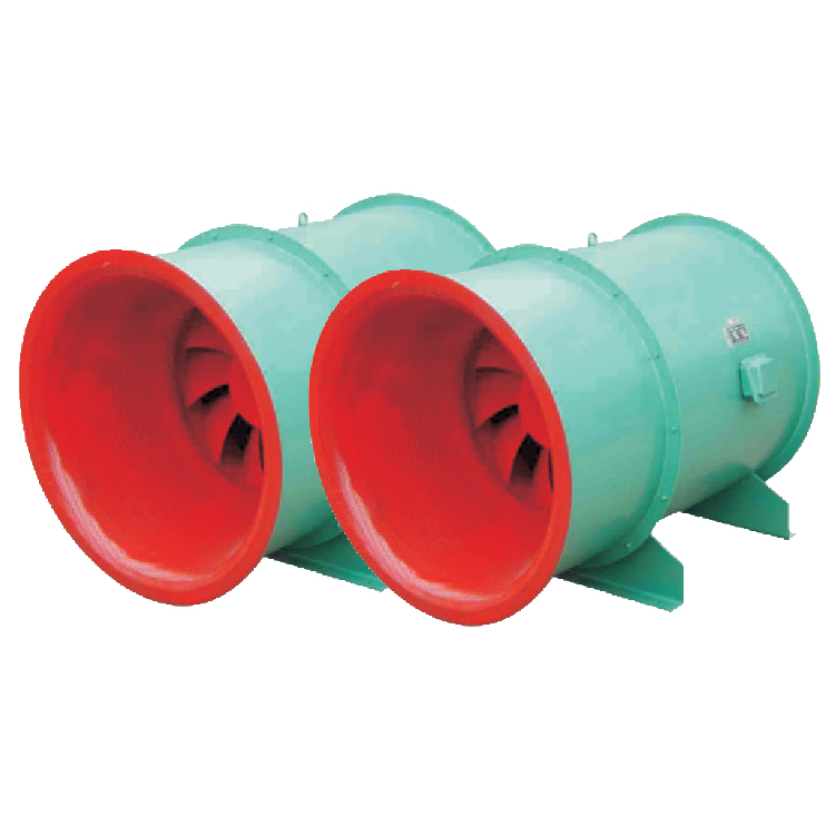 噪声节能混流通风机 高温排烟风机