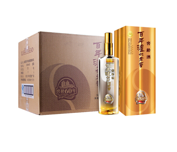 窖龄60年白酒价格 整箱批发 上海专卖