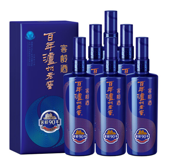 代理泸州老窖 窖龄90年整箱价格 浓香酒销售