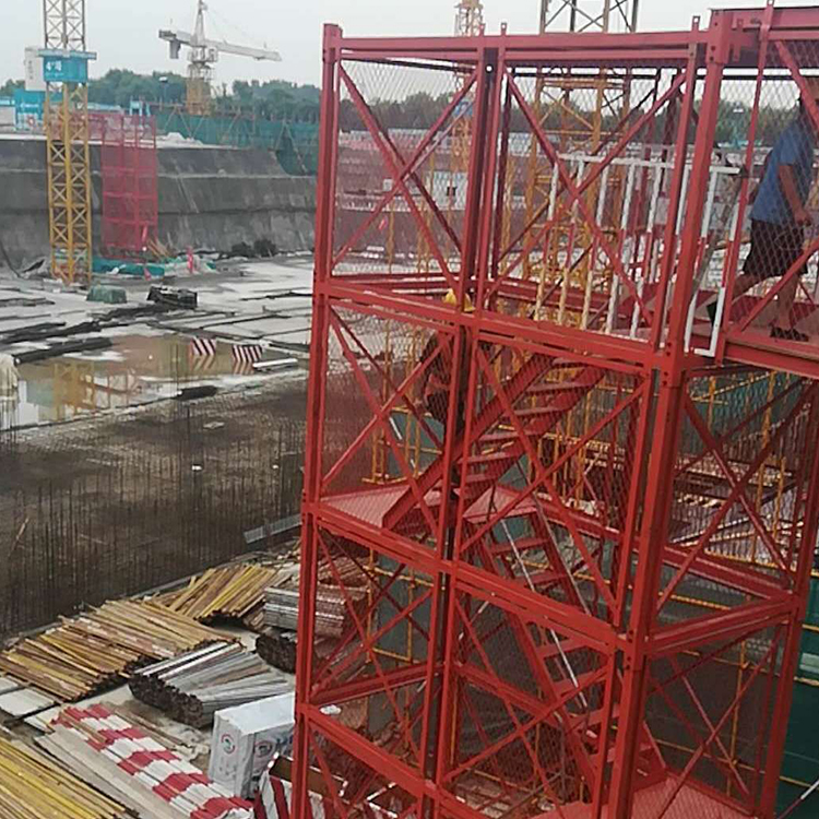 利科建筑销售 组合式梯笼 组合式安全梯笼 铁路施工安全梯笼 来电咨询