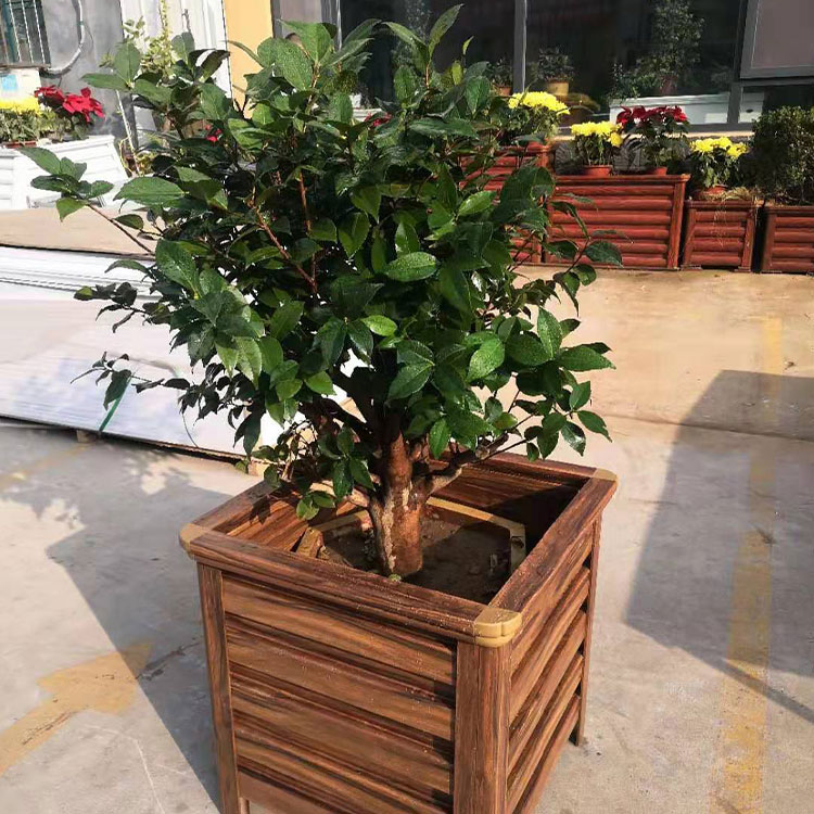 山东潍坊花箱型材批发  全铝花箱  铝艺花箱供应 道路隔离带批发