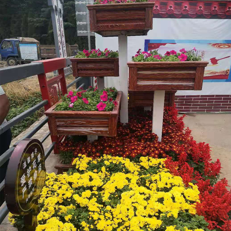 和家悦  铝合金花箱 组合铝合金花箱 高低组合花箱批发