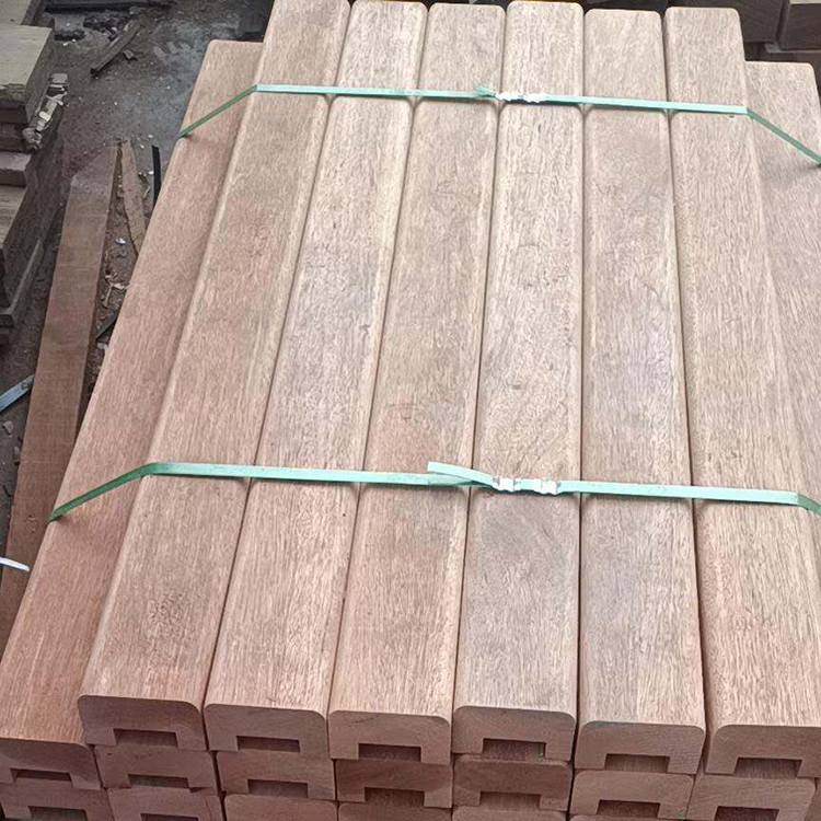 付迪木业 供应纹理清晰红菠萝格木 园林用菠萝格板材批发