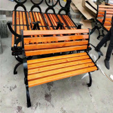 塑木公园椅 广场防腐木椅子 价格优惠