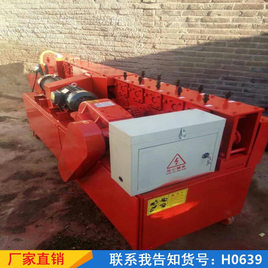 宏胜双除锈钢管调直机 小型刷漆调直机 碗扣加重钢管拉直机货号H0639