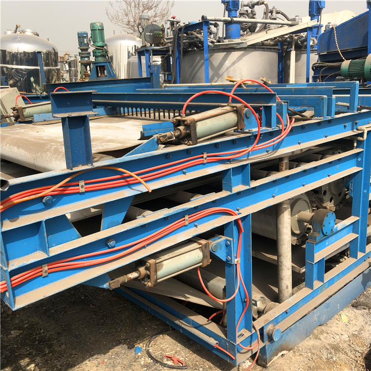 梦阳供应环保设备 二手带式压滤机 洗沙污水脱泥机