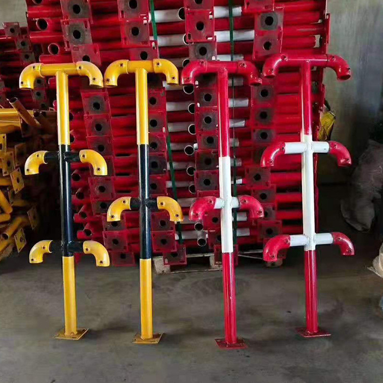永邦建筑供应 建筑用楼梯立杆 拐角立杆 建筑楼梯立杆 规格多样