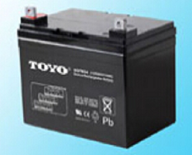 TOYO东洋蓄电池6FM33 12V33AH机房基站 消防通讯