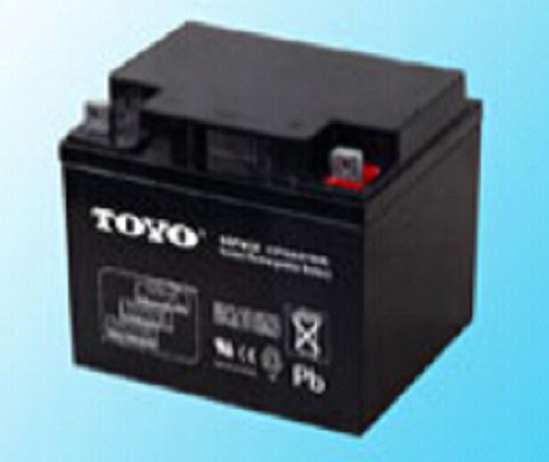 TOYO东洋蓄电池6FM38 12V38AH UPS电瓶 足容量