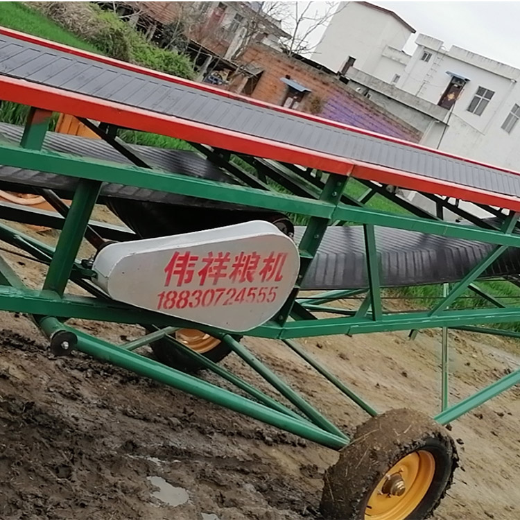 常年销售定做粮食移动式伸缩输送机 伸缩输送机 皮带输送机匠心工艺 质量放心