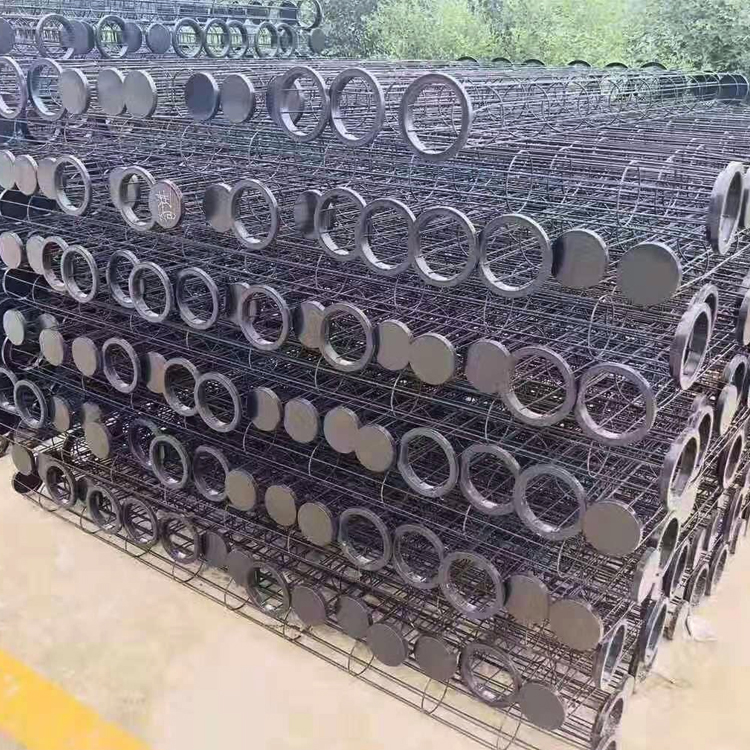 有机硅除尘骨架 圆形除尘器骨架 河北除尘袋笼供应商