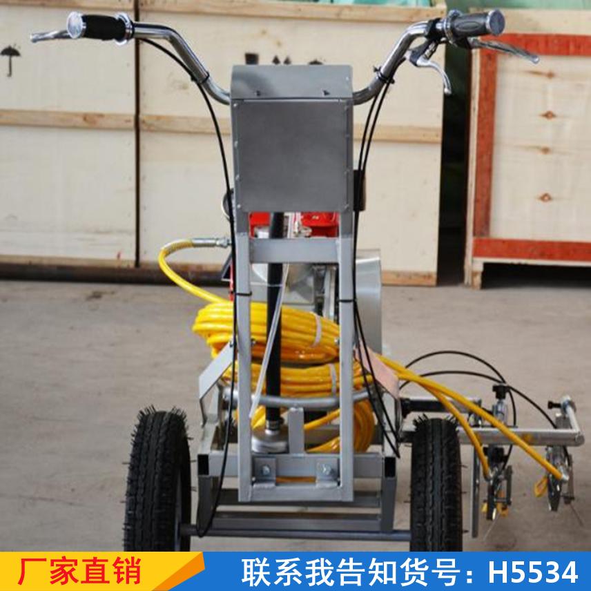 宏胜道路标线器 驾校标线划线车 汽油震荡标线机货号H5534