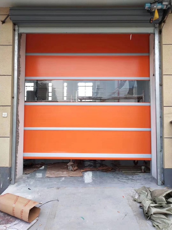  PVC快速门电动快速卷帘门自动堆积门背带门自动门工业堆积门快速堆积门 车库快速卷帘门pvc快速工业