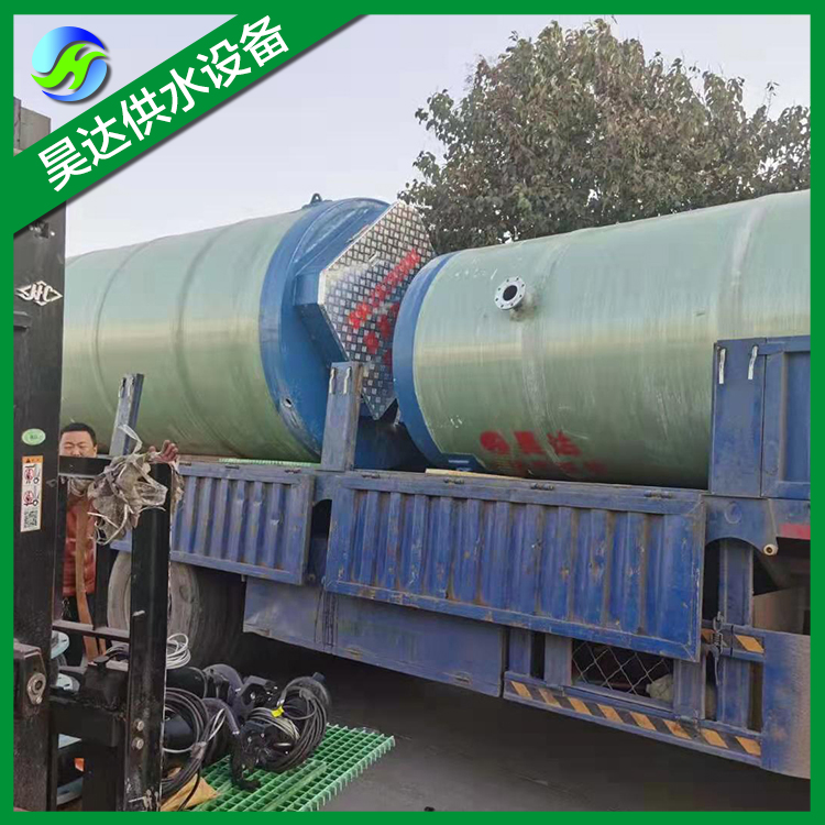 供应玻璃钢一体化泵站 玻璃钢一体式污水提升泵站 玻璃钢雨水提升泵站