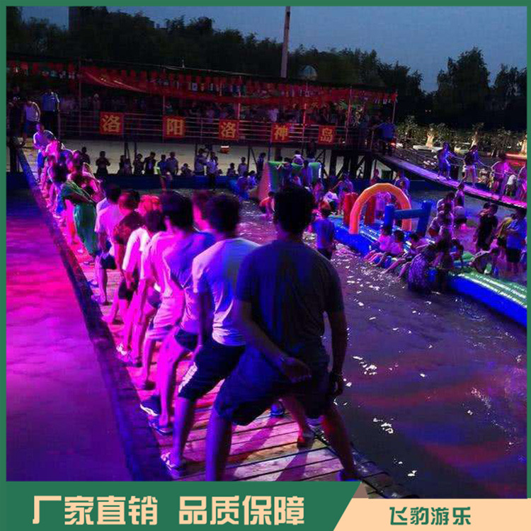 气垫网红桥 摇摆网红桥游乐项目 大型网红游乐设备