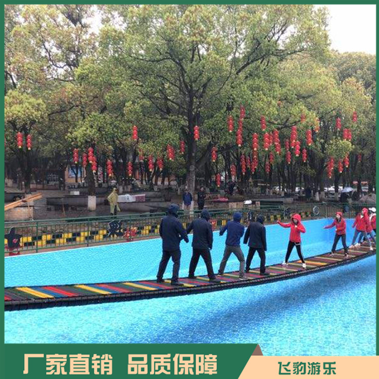气垫网红桥 摇摆网红桥设计 免费设计规划厂家