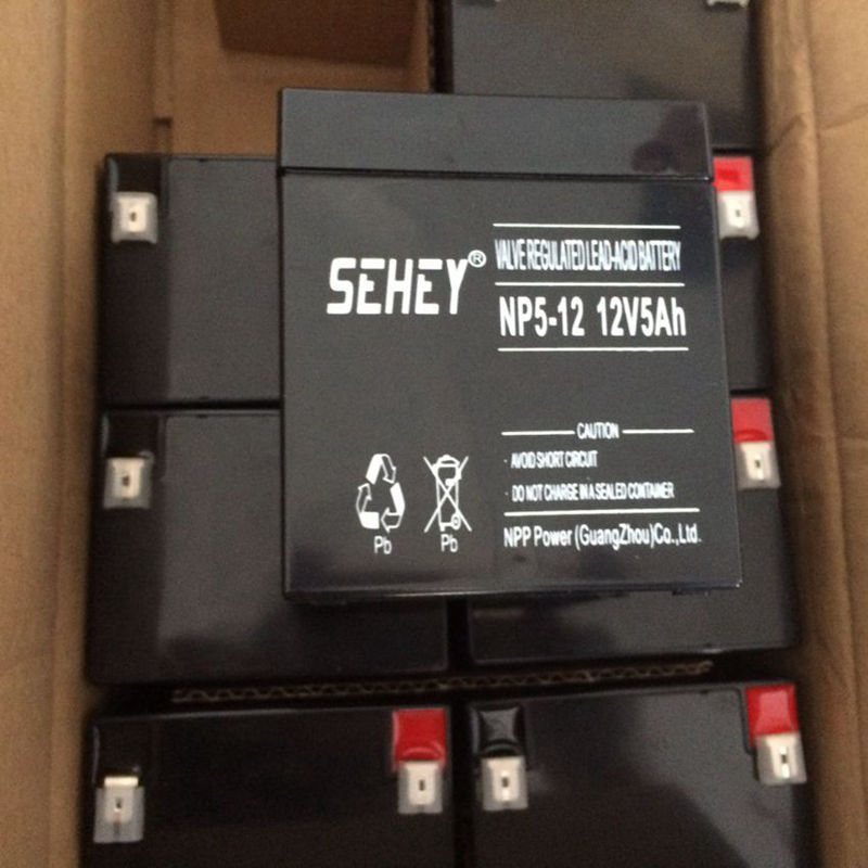 西力蓄电池 SH5-12 免维护 12V5AH 计算机直流屏应急照明UPS电源