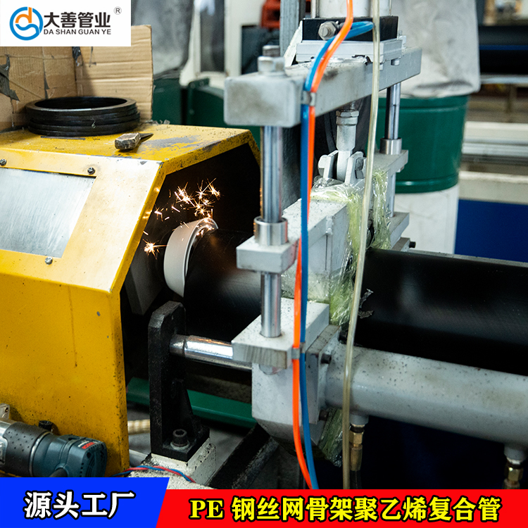批发室外消防管   山东钢丝网骨架复合管厂家   定制钢丝网骨架聚乙烯塑料复合管