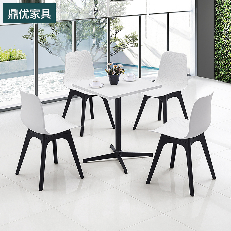 办公洽谈桌 现代洽谈桌椅 奶茶店餐桌佛山鼎优家具厂家供应