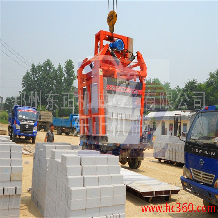 蒸养标砖叉车式夹砖机 蒸养抱砖机型号 蒸养标砖机械夹