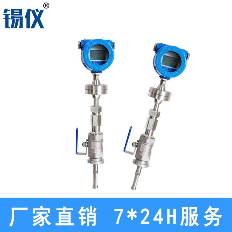 氧气氢气插入式热式气体质量流量计
