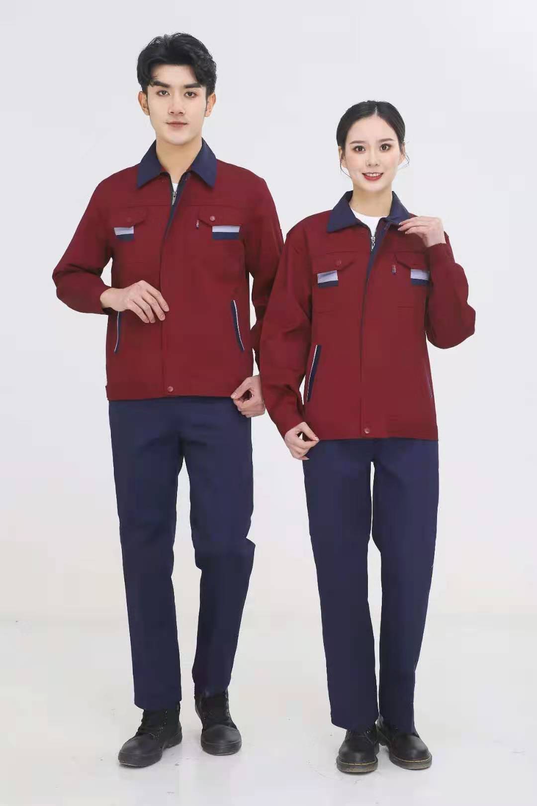 济南工作服夏装短袖  工程绿化车间工装定做    维修服短袖批发