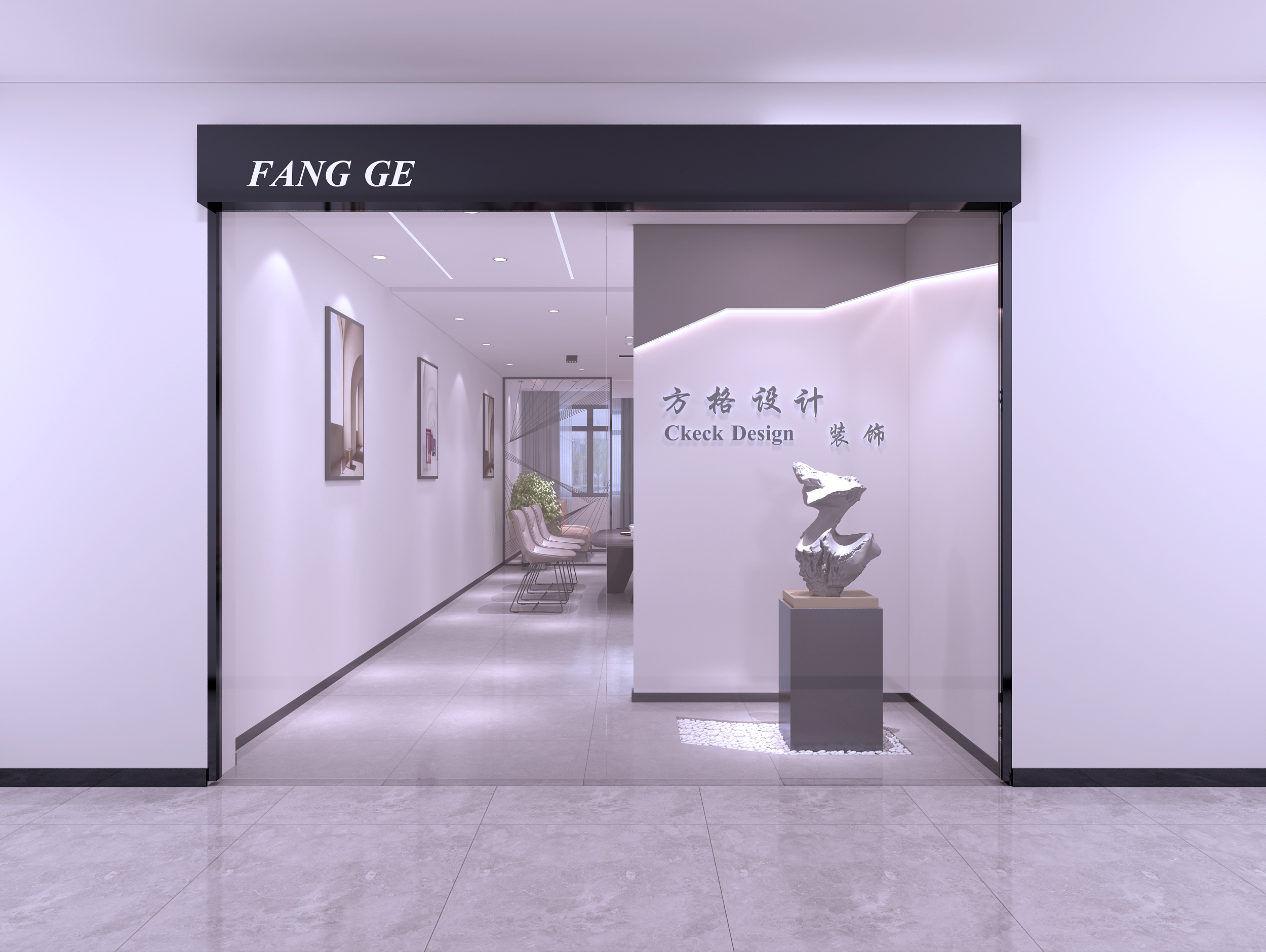 西安设计定做自动玻璃门厂家西安亚格