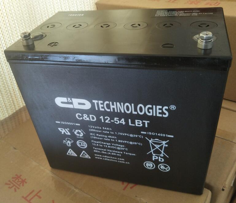 西恩迪大力神蓄电池C D12-54 LBT 12V54AH 固定型免维护铅酸阀控