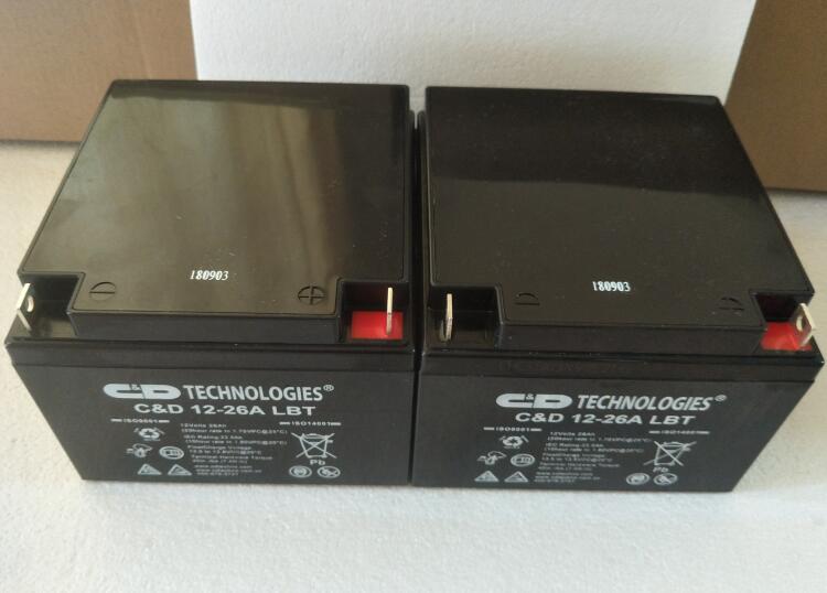 西恩迪大力神蓄电池C D12-26A LBT 12V26AH 铅酸免维护UPS电源专用