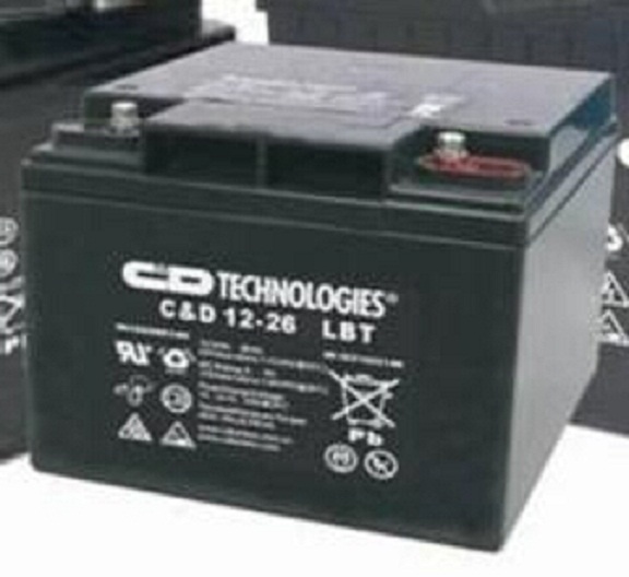 西恩迪大力神C&D12-26 LBT 12V26AH全新现货全国包邮