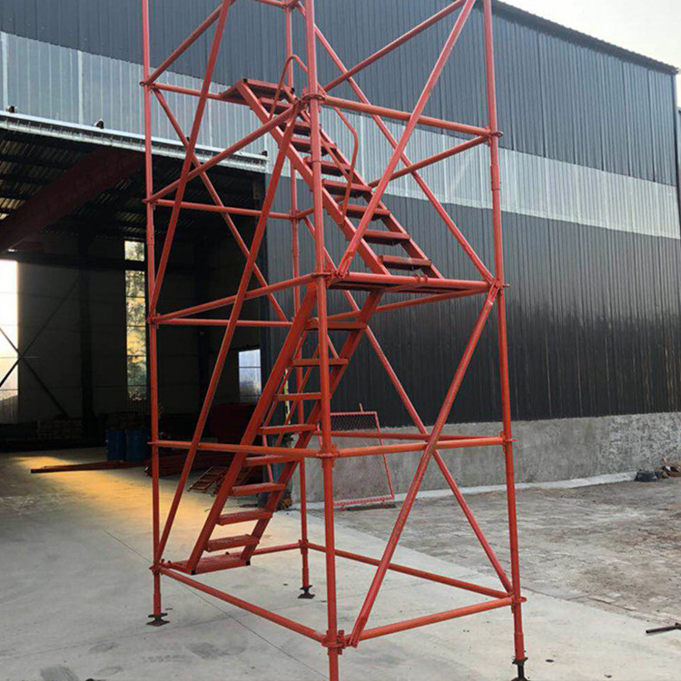 施工人行通道安全爬梯 建筑承插式安全爬梯 建筑工地安全爬梯 来电选购