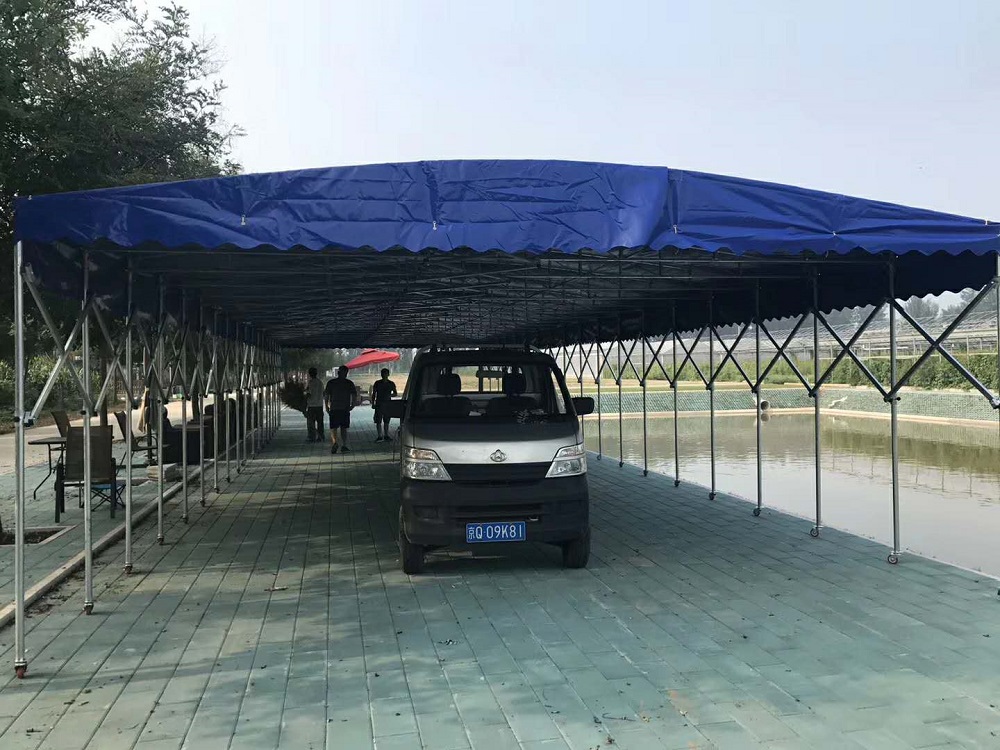 大排档烧烤蓬 遮阳 带轮活动帐篷 万鸿
